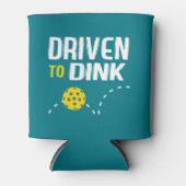 "Driven to Dink" Pickleball Can Cooler (Front)