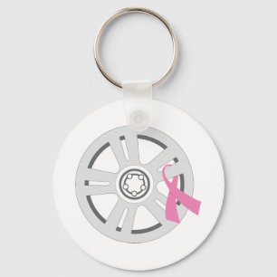 Driven to Find a Cure Keychain