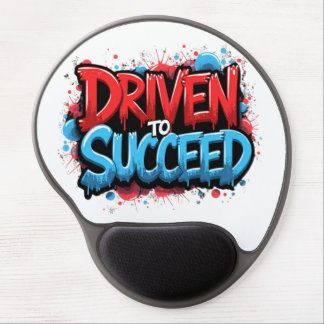 Driven to Succeed – Graffiti Car Enthusiast  Gel Mouse Pad