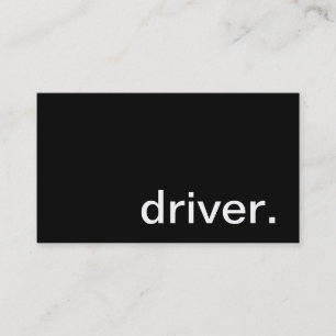 Driver Business Card