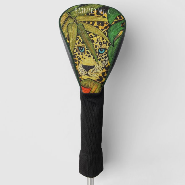 Driver Cover Leopard Painted Wild (Front)