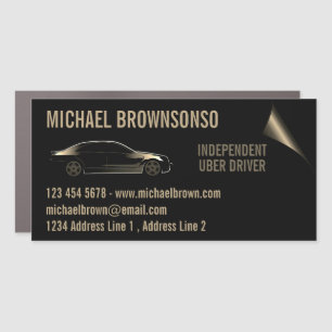 Driver Independent Car seat gold auto Magnet
