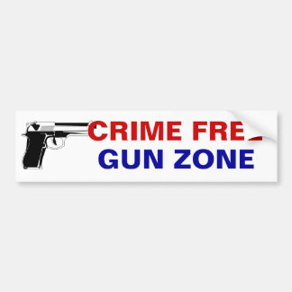 Driver is carrying bumper sticker