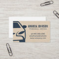 Driver | Leather Background Business Card | Zazzle