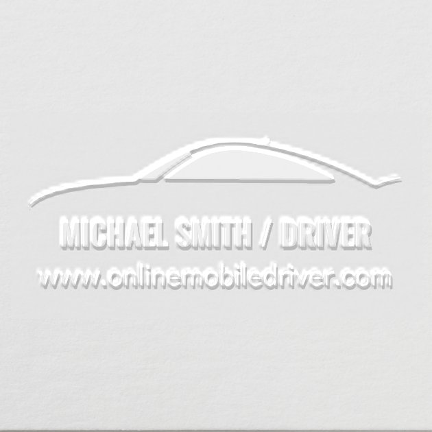 Driver repair auto service rent car agent embosser
