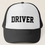 Driver Rideshare Chauffeur Taxi Transportation Trucker Hat