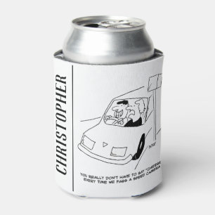 Driver Says Cheese When Passing a Speed Camera Can Cooler