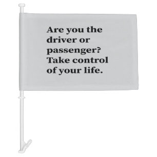 Driver vs Passenger? Car Flag