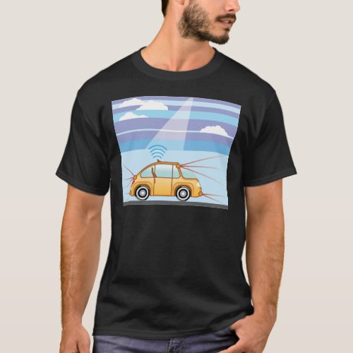 Driverless Car  Self_driving car T_Shirt