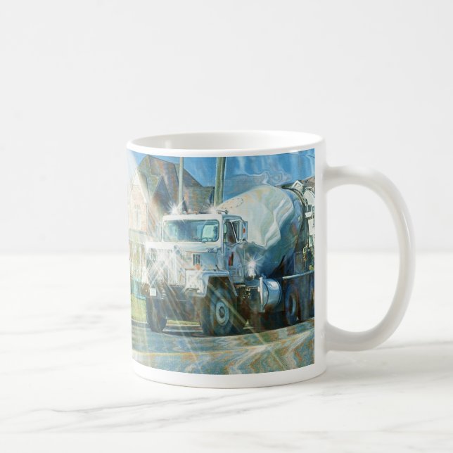 Drivers Cement Truck Designer COFFEE MUGS (Right)