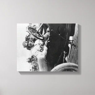 Drivers in a Mercer for the Astor Cup Photograph Canvas Print