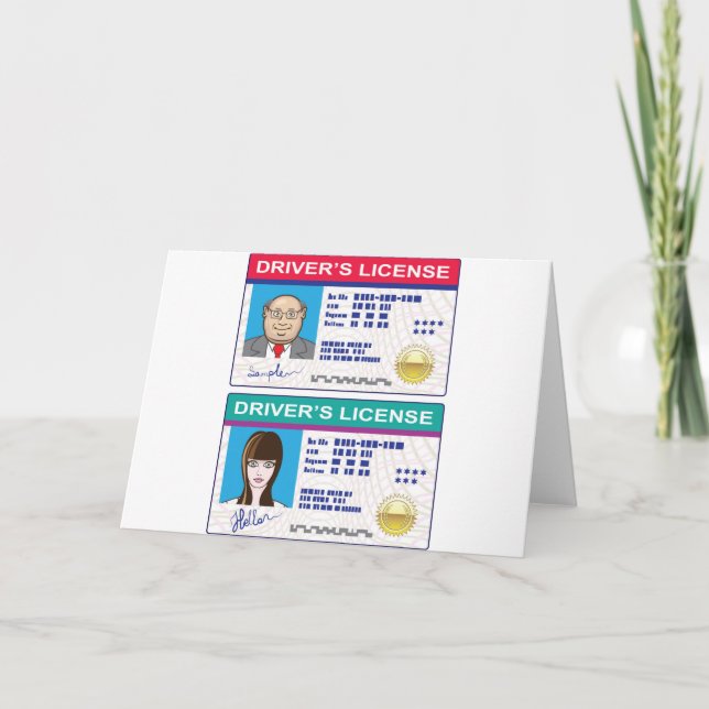 Driver's License Card (Front)