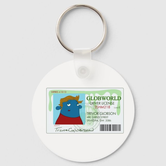 Drivers License Keychain (Front)