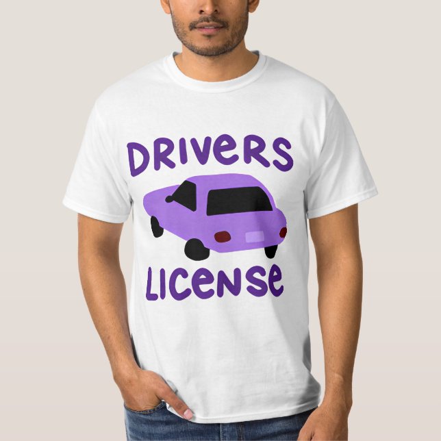 Drivers License  T-Shirt (Front)