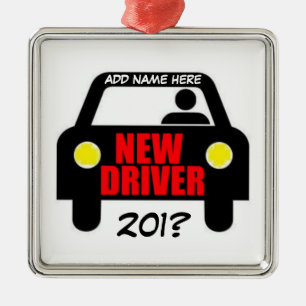 Drivers Training Keepsake Metal Ornament