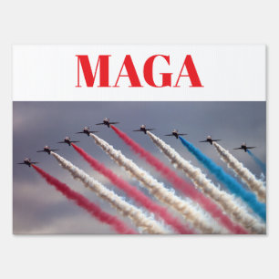 Driveway Declaration: Proud MAGA Supporter Sign