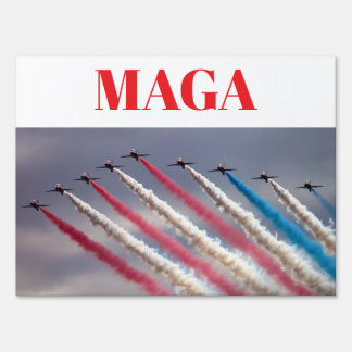 Driveway Declaration: Proud MAGA Supporter Sign