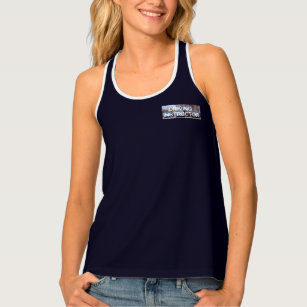 DRIVING INSTRUCTOR (COMICAL) TANK TOP