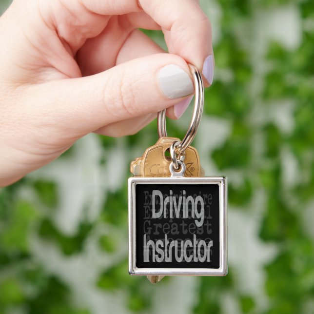 Driving Instructor Extraordinaire Keychain (Hand)