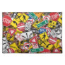Driving Instructor Fun Road Sign Collage Cloth Placemat