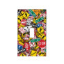 Driving Instructor Fun Road Sign Collage Light Switch Cover