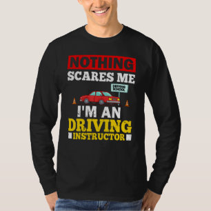 Driving Instructor School Lessons Driver Education T-Shirt