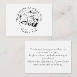 Driving Instructor Thank You Note Card