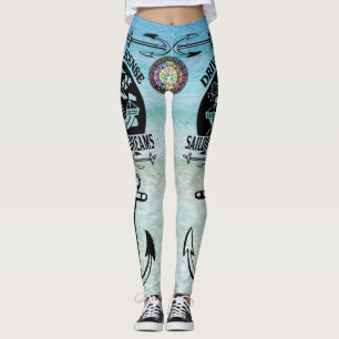 DRIVING LICENSE SAILOR OF DREAMS LEGGINGS