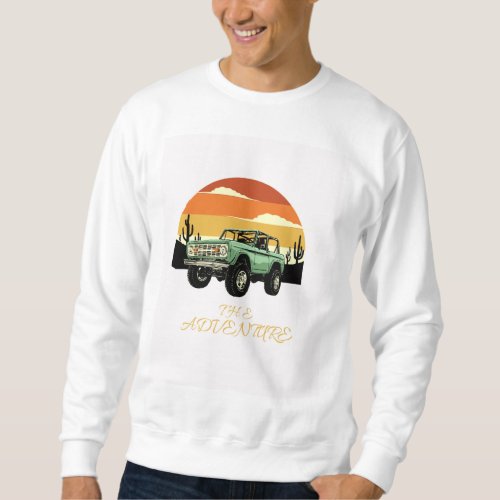 Driving mode sweatshirt
