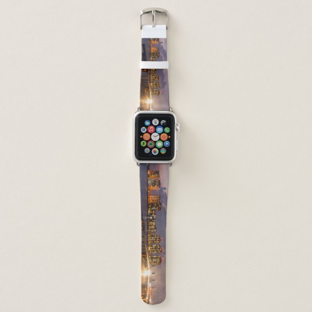 Driving On Navarre Beach Pier Apple Watch Band (Front)