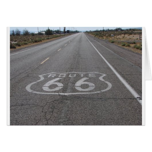 Driving Route 66 Cards (Front Horizontal)