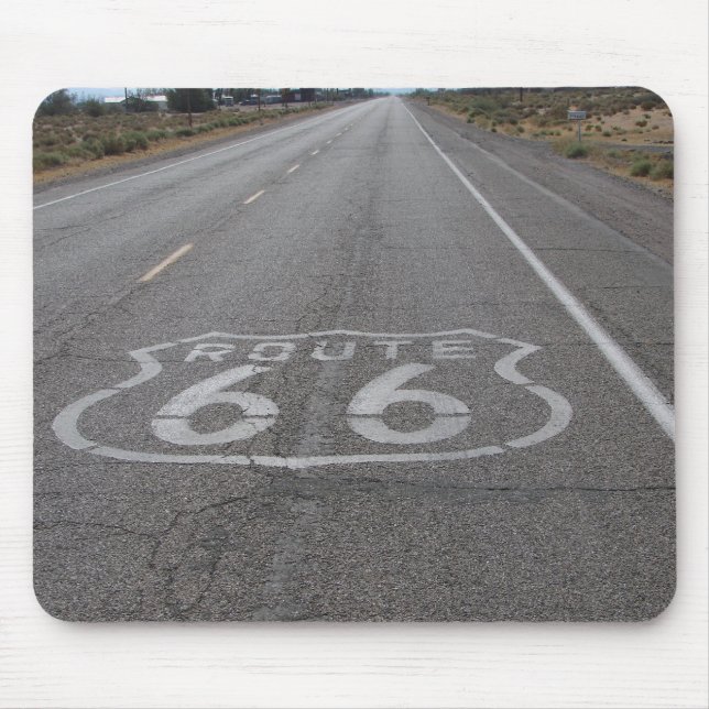 Driving Route 66 Mouse Pad (Front)