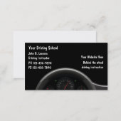 Driving School Business Cards (Front/Back)