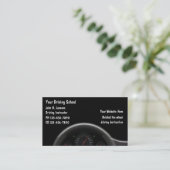 Driving School Business Cards (Standing Front)