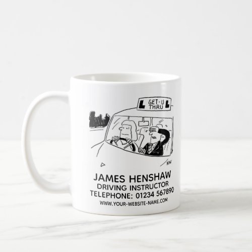 Driving School Driving Instructor Promotional Coffee Mug