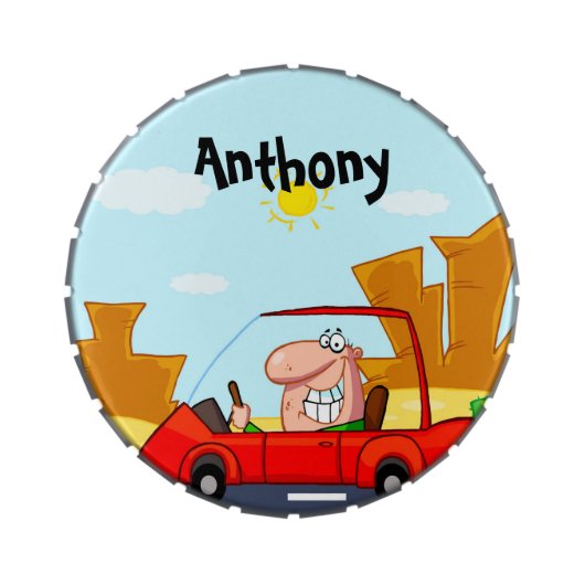 Driving Test Congratulations Candy Tin (Top)