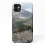 Driving Through the Snowy Sierra Nevada Mountains iPhone 11 Case