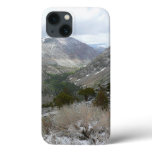 Driving Through the Snowy Sierra Nevada Mountains iPhone 13 Case