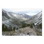 Driving Through the Snowy Sierra Nevada Mountains Photo Print
