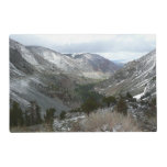 Driving Through the Snowy Sierra Nevada Mountains Placemat