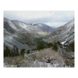 Driving Through the Snowy Sierra Nevada Mountains Poster