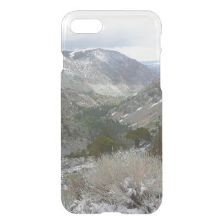 Driving Through the Snowy Sierra Nevada Mountains iPhone SE/8/7 Case