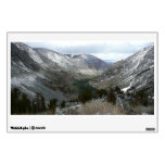 Driving Through the Snowy Sierra Nevada Mountains Wall Sticker