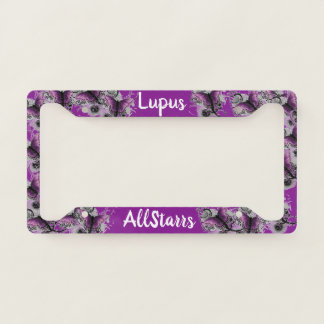 Driving with Butterflies License Plate Frame