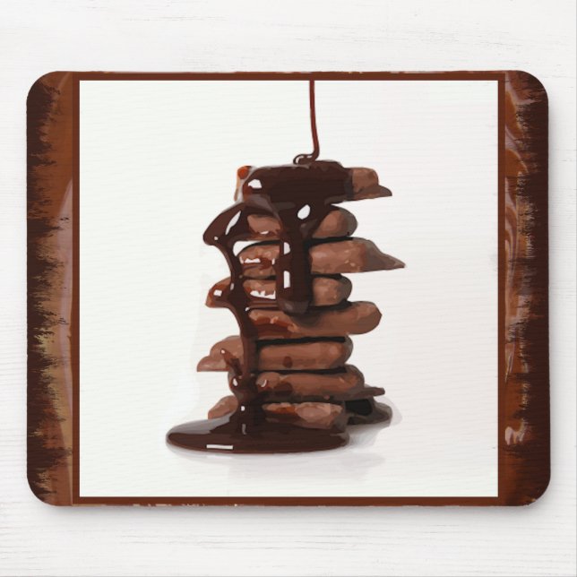 Drizzled Chocolate Mousepad (Front)