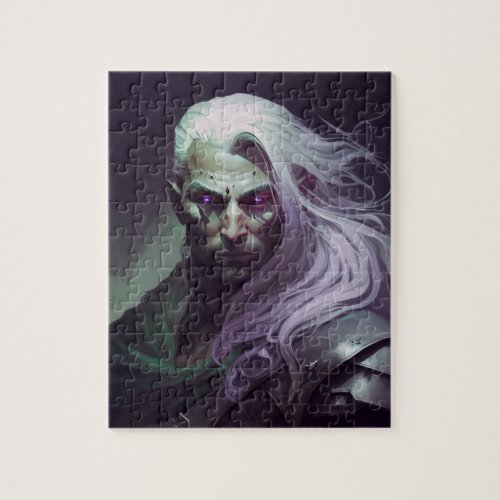 Drizzt from Dungeons and Dragons Jigsaw Puzzle