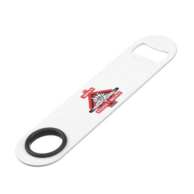 DRN Logo Bottle Opener (Front Angled)