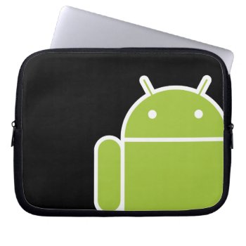 Droid Laptop Sleeve by StillImages at Zazzle