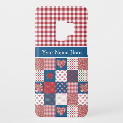 Droid RAZR Case to Personalize Hearts and Roses