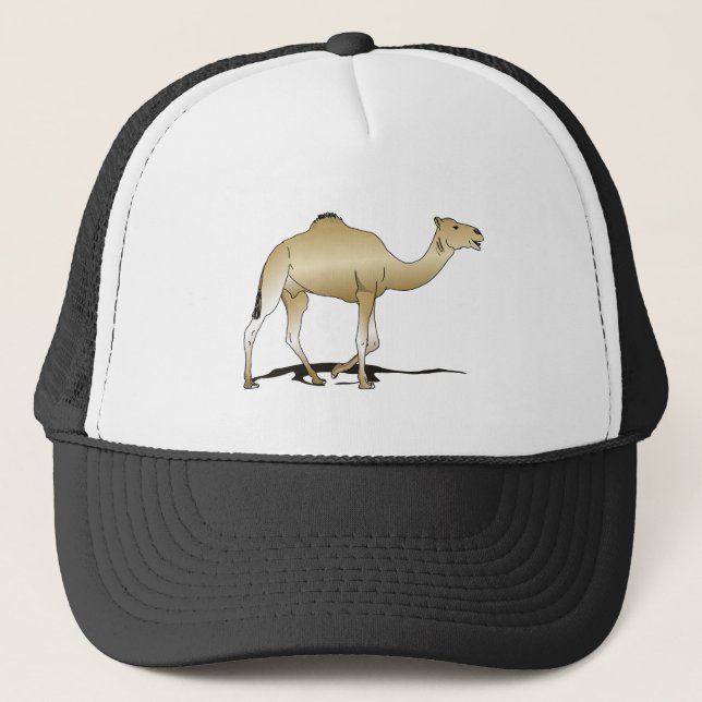 Dromadaire (chameau d'Arabie) Trucker Hat (Front)